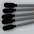 Black Open-Cell Cleanroom Foam Tip Swab